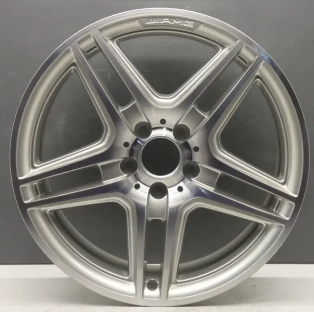 Mercedes Benz W204 C Class Amg 18" Front Alloy Wheel Rim Oem Silver Genuine X1