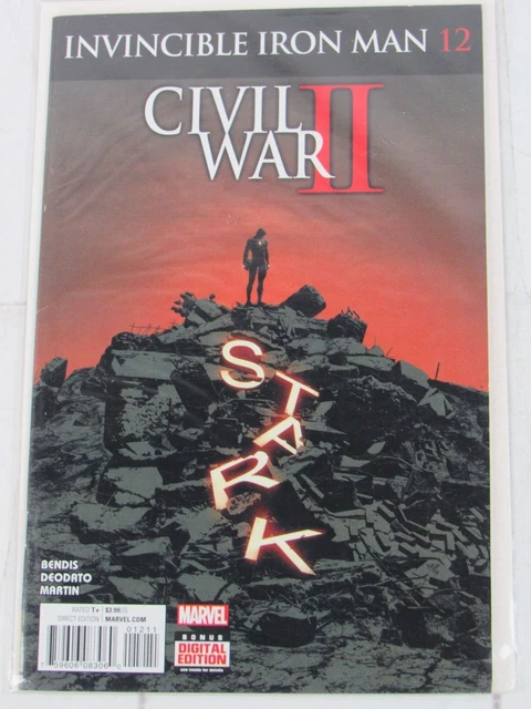 Invincible Iron Man #12 Oct. 2016 Marvel Comics