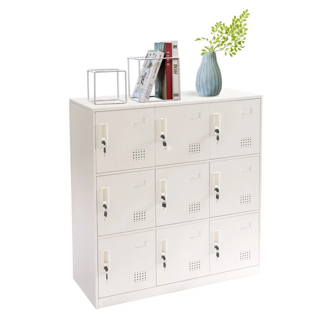 9DOOR VERTICAL METAL File Large Garage Storage + Card