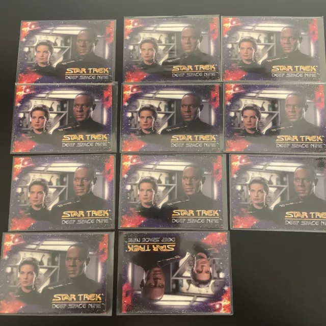 Lot of 11 Star Trek Deep Space Nine Skybox Prototype Paramount Promo Cards 1993