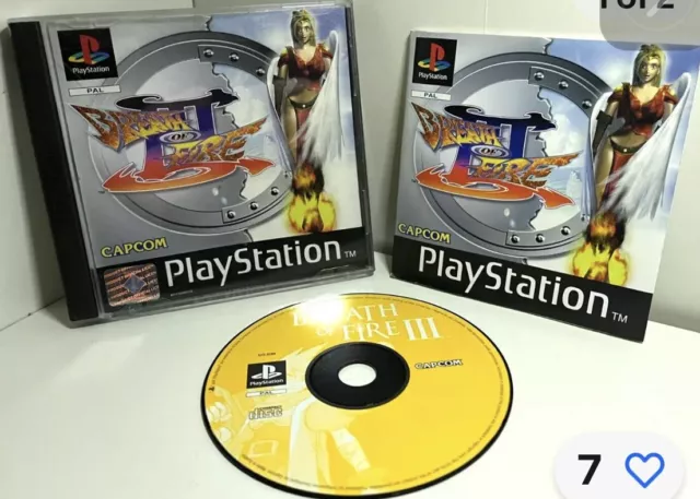 NEAR MINT  (PS1) Breath Of Fire 3 - Same Day Dispatched - UK PAL