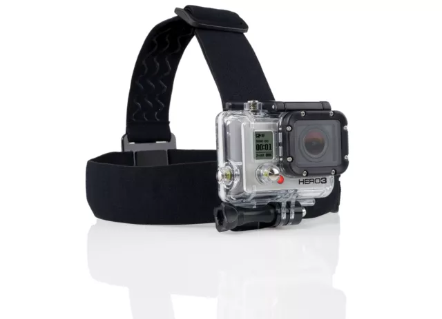 Fits GoPro HERO 3 4 5 6 7 8 9 Head Strap Band Mount Elastic Adjustable Accessory