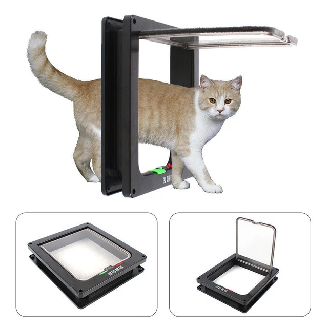 Almohadilla para mascotas tapa para gatos puerta para gatos perros pequeños control de entrada
