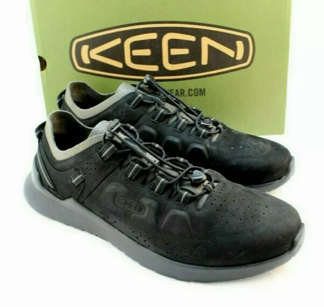 KEEN Highland Size 8 Black / Magnet Men's Hybrid Sneakers MSRP $130