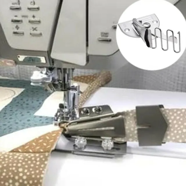 5 tamaños encuadernación overlock de carpeta de borde curvo aglutinante pie coser pies máquina de coser 🙂