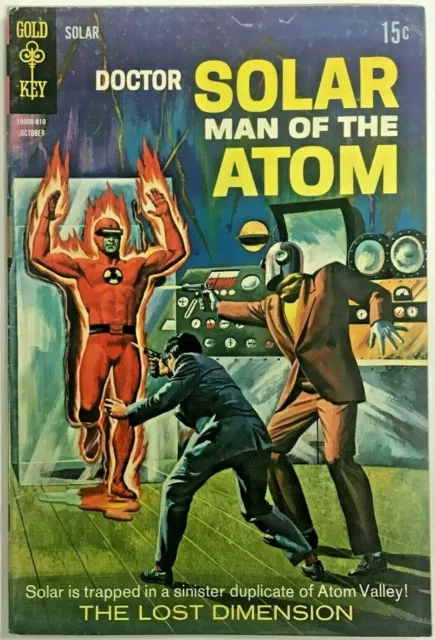 Doctor Solar Man Of The Atom#25 Fn/Vf 1968 Gold Key Silver Age Comics