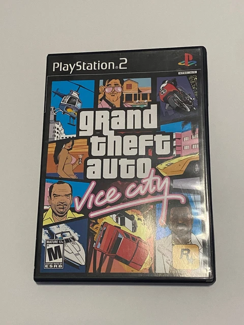 GTA Vice City – PS2 – Bon état (sans notice) - Jeux vidéo