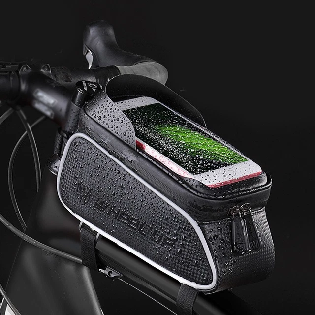 Sac guidon sac de vélo sécurité 6,0 pouces équipement de conduite étanche