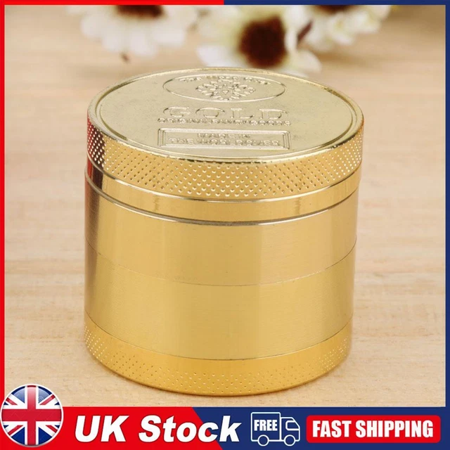 40mm 4-layer Alloy Spice Grinder Manual Salt Pepper Mill Home Kitchen Gadgets