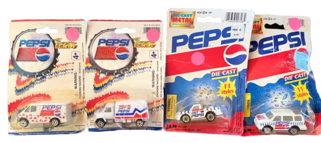 1993 Pepsi Cola Collectible Car Lot