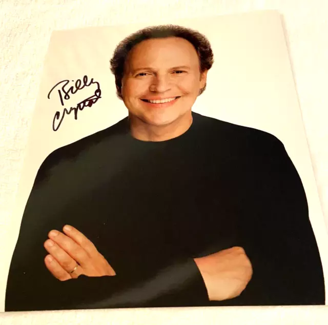 Billy Crystal original signiert Autogramm Großfoto 25 x 20 cm Film