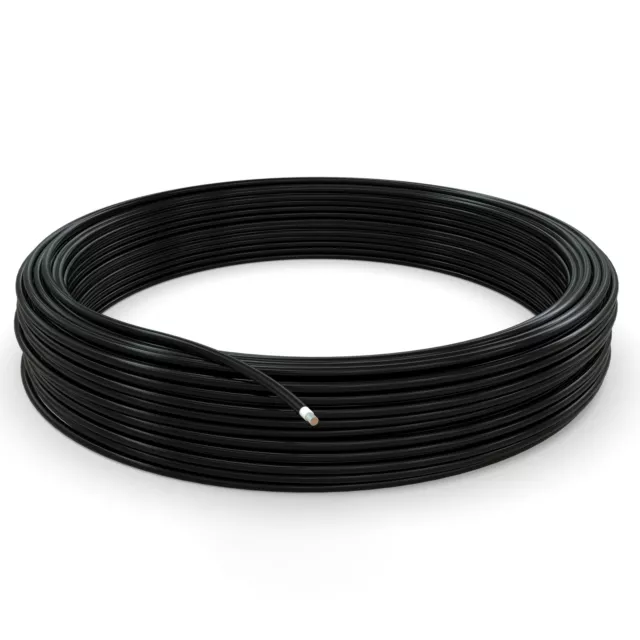 AUPROTEC 5m Cable Solar 6mm ²PV Cable Tubo Solar Fotovoltaico Negro