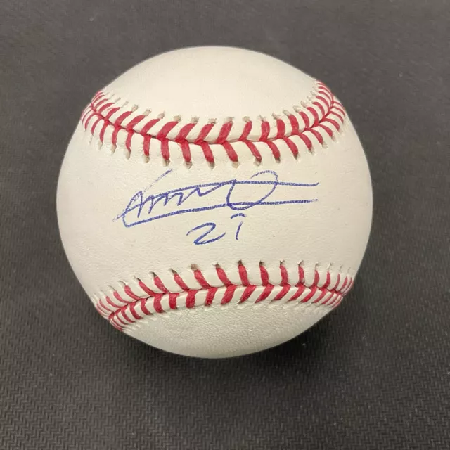 Vladimir Guerrero Jr Signed Autograph Official Major League Baseball JSA AK22031