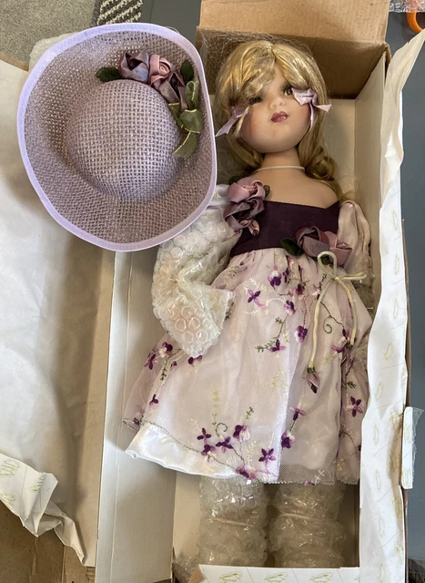 Heritage Signature Collection Porcelain Doll Taylor #17059 - COA with box New