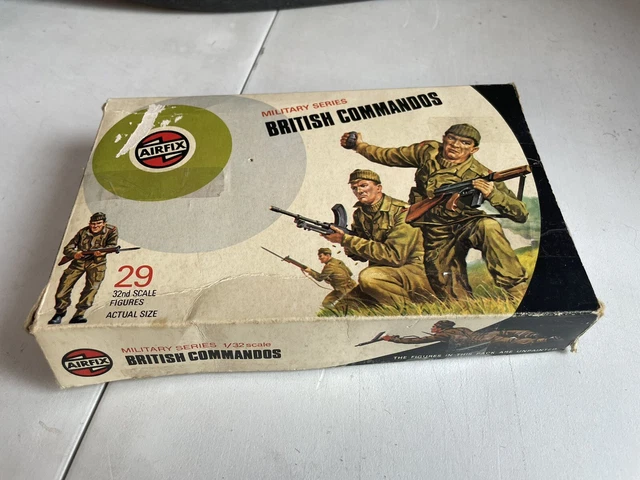 AIRFIX 51454-1 1/32 Scale Military Series British Commandos - Target ...