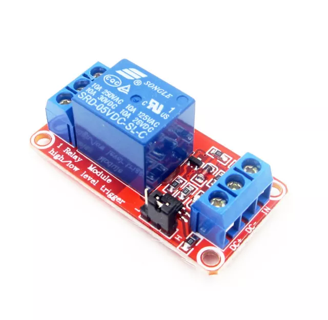 1 channel 5V Relay Module, Opto-coupler isolated, for Arduino and MCU projects.