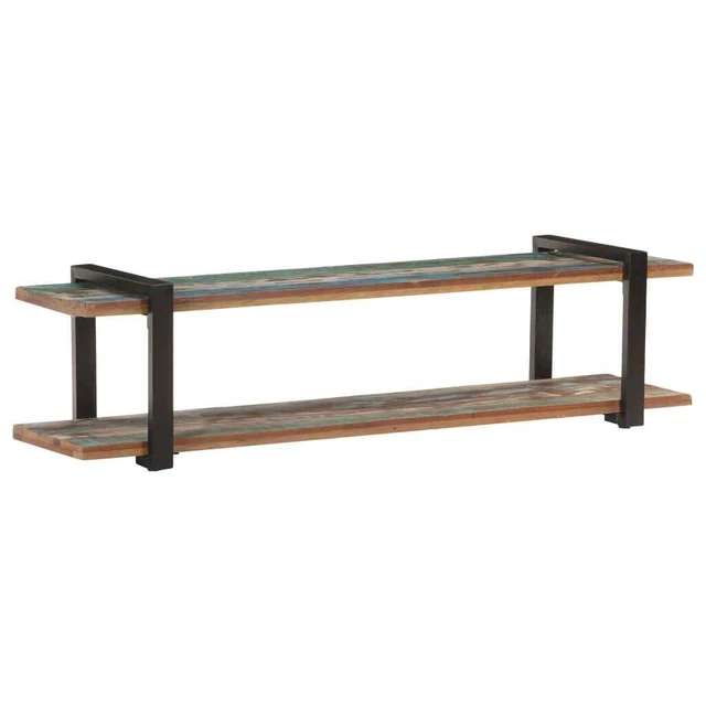 TV Cabinet 63"x15.7"x15.7" Solid Reclaimed Wood