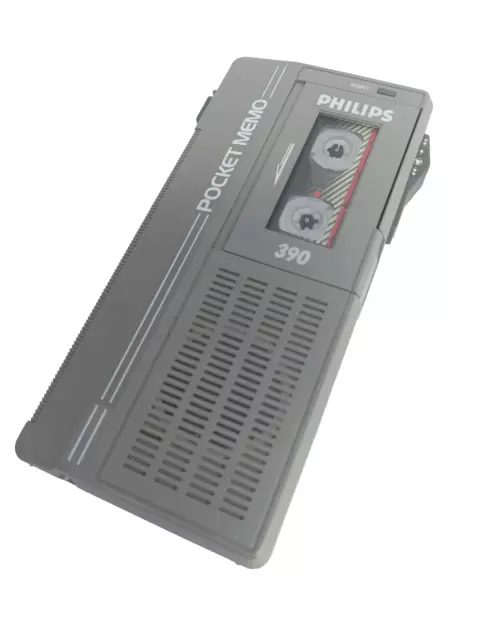 Philips Pocket Memo 390 MiniCassette Voice Recorder Dictaphone Dictation LFH0390 3