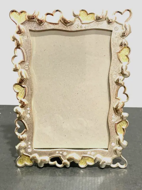 Vintage Baroque Silver Plated Picture Frame Fits 5x7 GORGEOUS!