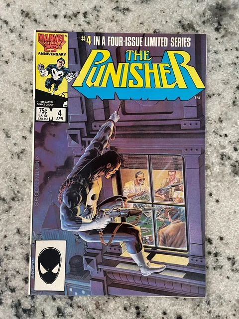 The Punisher # 4 NM Marvel Comic Book Mini Series Avengers Defenders J915