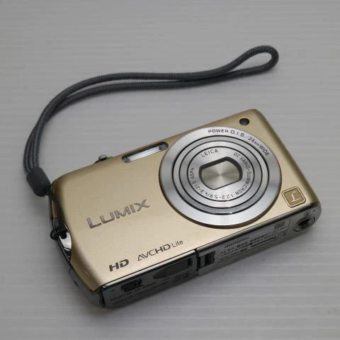デジカメ Panasonic DMC-FX70 ゴールド Used] Panasonic LUMIX