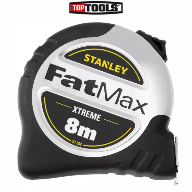 Stanley 0-33-892 FatMax Xtreme Tape Measure Metric Only 8m/26ft STA033892