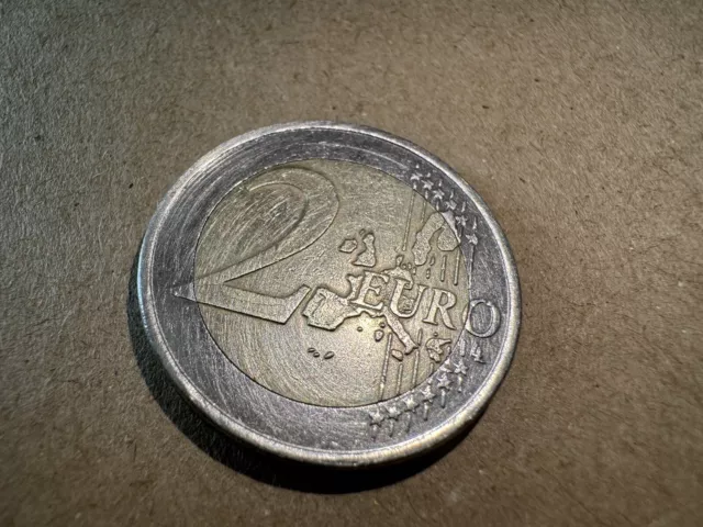 2 Euro Münze Eypo Stier Griechenland 2002 mit "S" im Stern FEHLPRÄGUNG