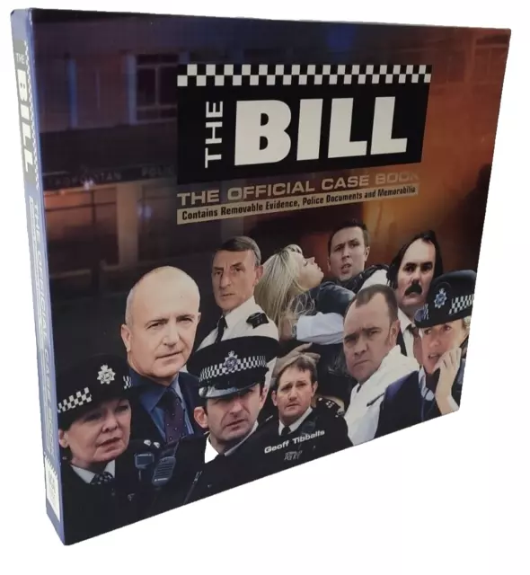 The Bill The Official Case Book By Geoff Tibballs H/C Book In Case Brand New