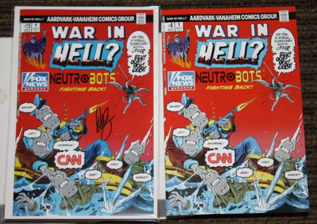 Cerebus In Hell(#76) War is Hell! #1  Regular A /1350 & SIGNED Ed. /122