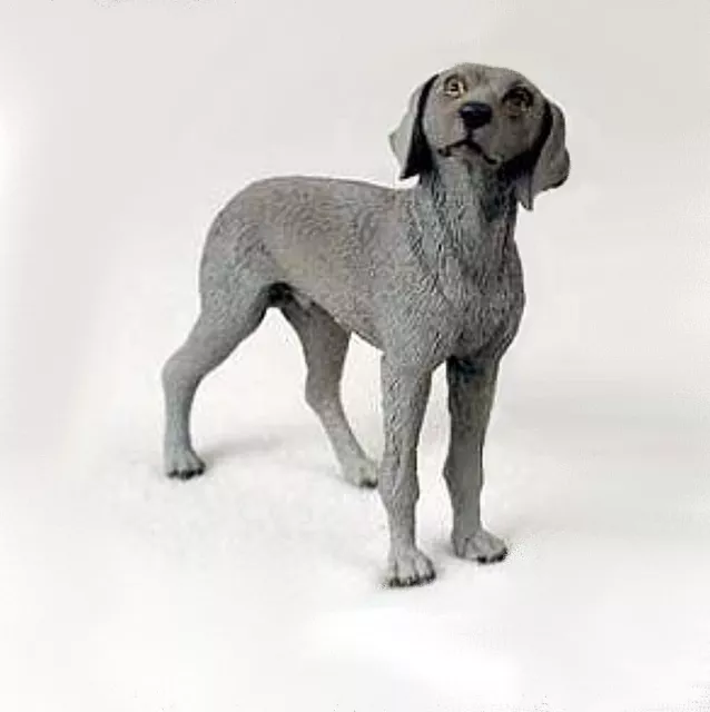 NEW & Boxed - Weimaraner Figurine 4" Hand Painted by Conversation Concepts DF68