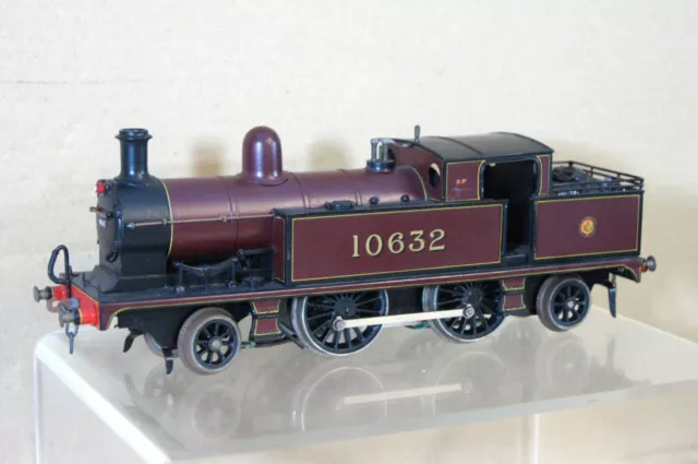 KIT BUILT 3 RAIL O GAUGE LMS 2-4-2 L&YR ASPINALL CLASS 5 2P E 10632 LOCO mu