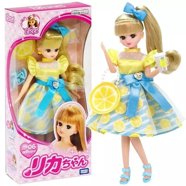 Takara Tomy Licca Chan Doll play set - LD-06 Happiness Lemonade