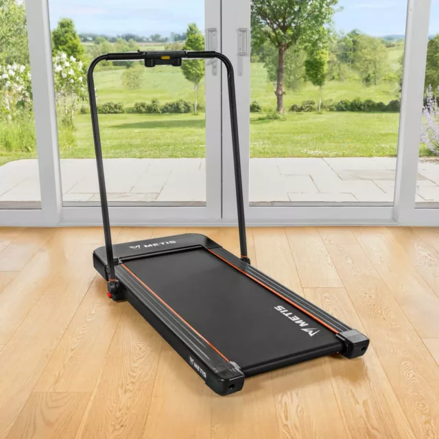 METIS Walking Folding Treadmill [440w/1-8kph] | ULTRA-SLIM Walking Machine Pad