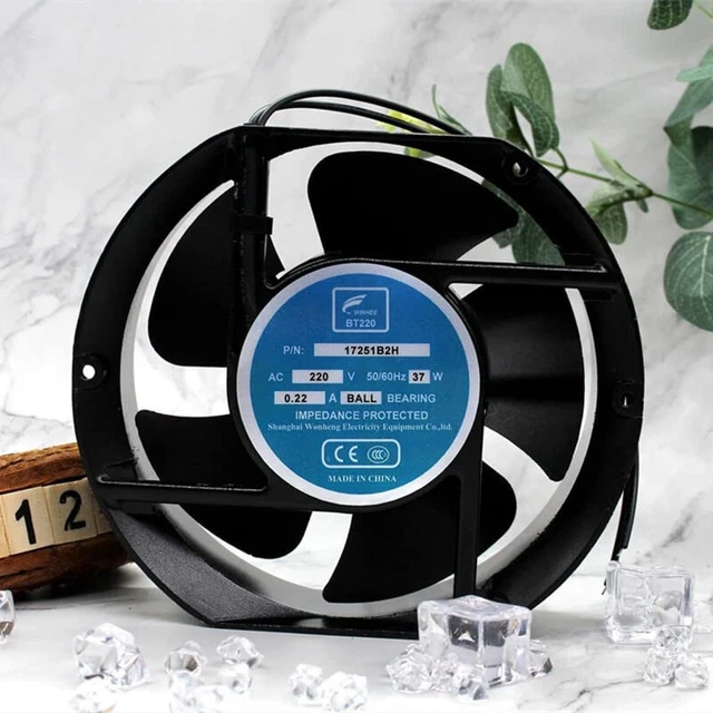 New 17251B2H 220V 17cm Ball Fan Fan  6months warranty