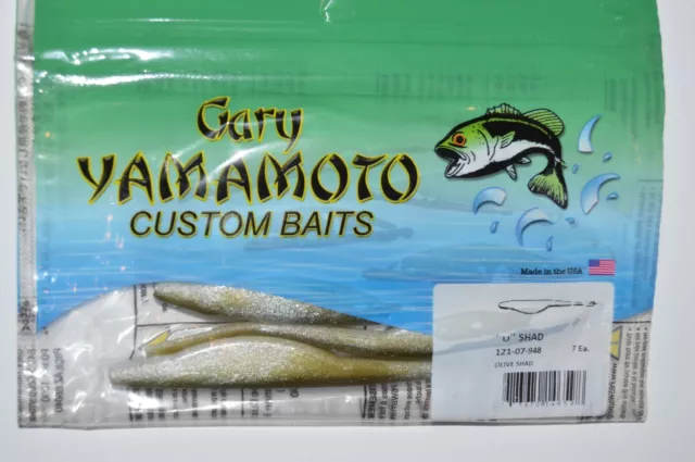 YAMAMOTO D SHAD Soft Jerkbait (121-07) Pick Any 12 Colors Fluke Fish Lures  $8.95 - PicClick