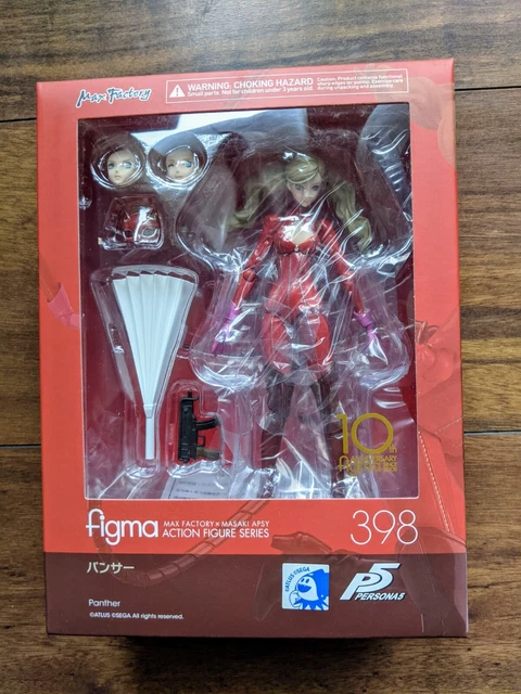 Figma Persona 5 Panther – Max Factory, état Très Bon, Boîte Légèrement Abîmée