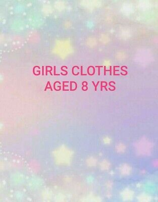 Girls Clothes Aged 8 Yrs Make Your Own Bundle Tops Shorts Skirts Leggings Etc.