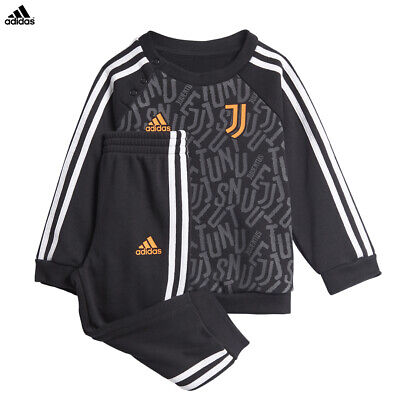 Juventus Tuta Baby Jogger Allenamento adidas Nera Campionato 2020/21 Bambino