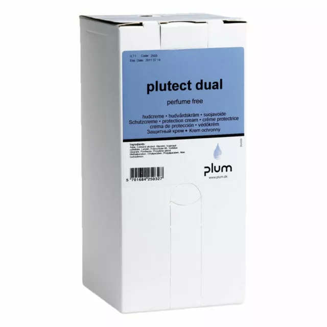 Plum Plutect Dual 700 ml bag in box Hautschutzcreme | Handcreme Handpflegecreme