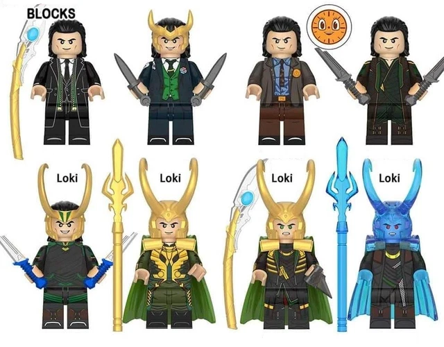 Lego Minifigure Loki Lego Set 2021 MARVEL SUPER HÉROES Set Mini