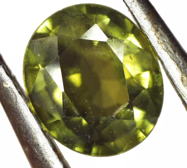 peridoto verde 0,3 cts excelente talla