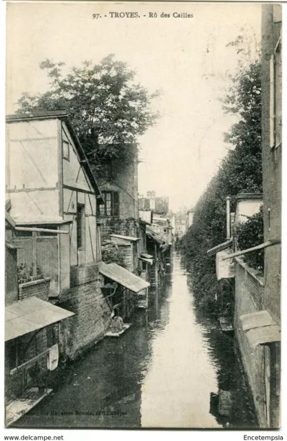 CPA - Carte postale -France - Troyes - Rû des Cailles -1920 (CP482)