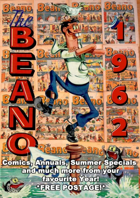 Beano Comics, Annual, Summer Special from 1962 #1016 - 1067 Choose your Issue