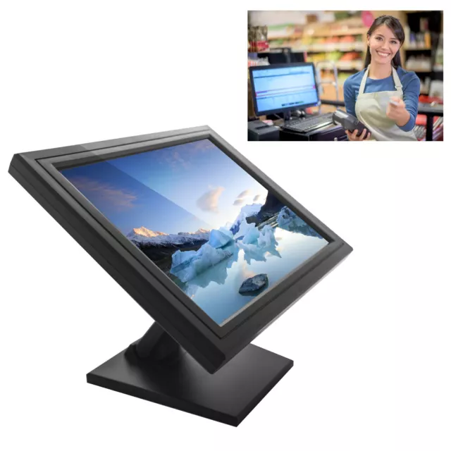 17 zoll LCD Touchscreen Monitor Restaurant Kassensystem VGA USB 1280*1024