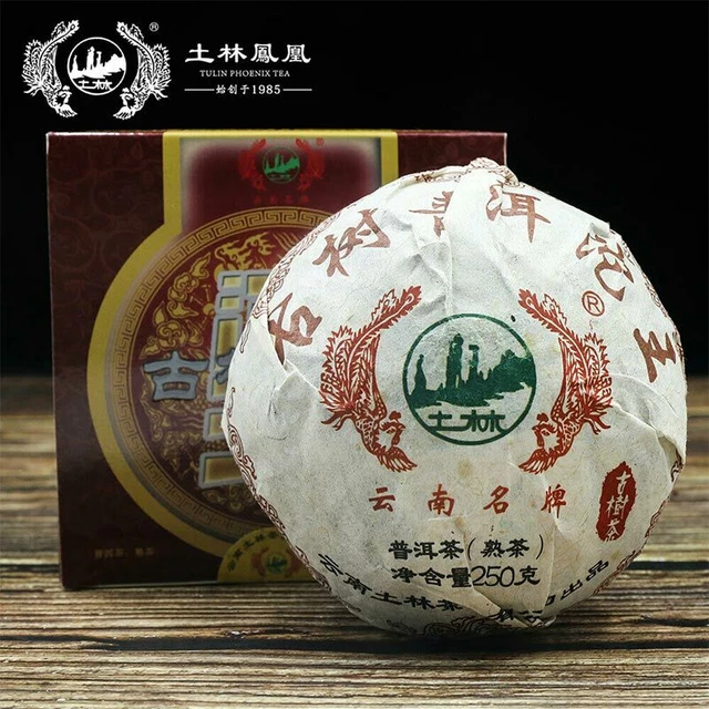 Tulin Phoenix The King Of Tuocha Shu Puer Ancient Tree Ripe Puerh Tea 250g