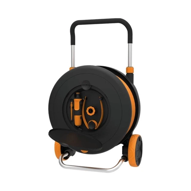 Fiskars Waterwheel M Bewässerungs-Set Schlauchwagen Schlauchtrommel Wasser