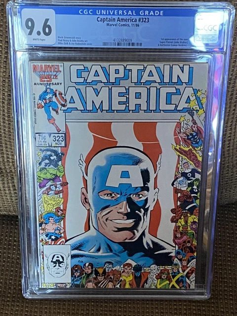 CAPTAIN AMERICA #323 CGC Graded 9.6 First Appearance Super Patriot