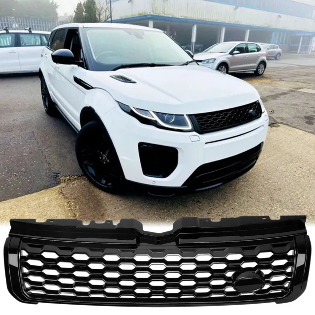 For Range Rover Evoque L538 Black Dynamic Style Look Front Grill Grille 2011-18