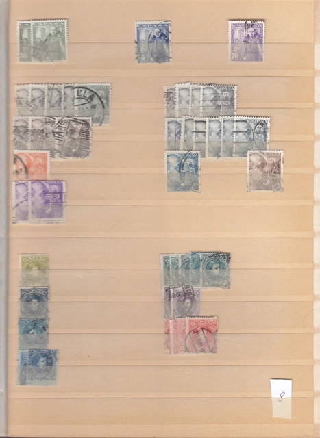 Spanien - Lot Sammlung Restposten Konvolut Briefmarken - Espana 9