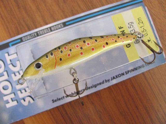 Jaxon Wobbler Gelon 6Cm Farbe Bachforelle Ed Forellen Köder Crankbait Jerkbait